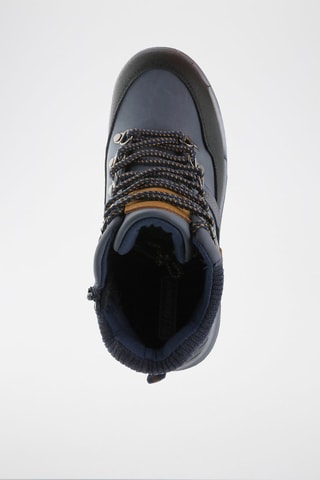 Boots - Marron, noir et bleu