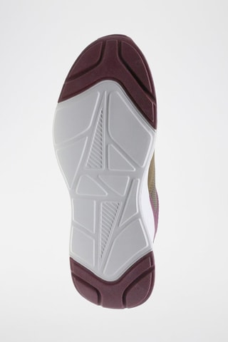 Baskets - Blanc, marron et violet