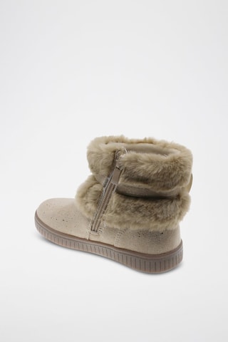 Bottines - Beige et doré