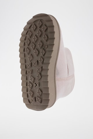 Bottines fourrées plateformes - Rose