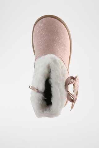 Bottines - Blanc, rose et argenté