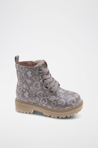 Bottines - Blanc et beige