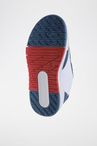 Baskets - Blanc, rouge et bleu