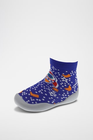 Bottines-chaussettes - Bleu marine