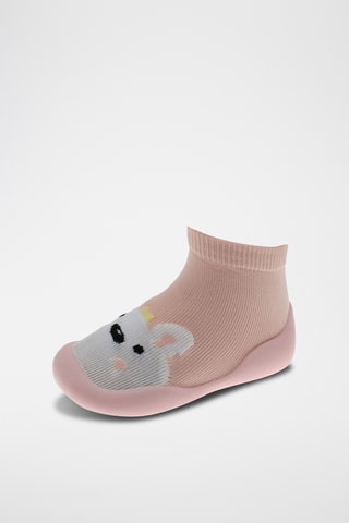 Bottines-chaussettes - Rose
