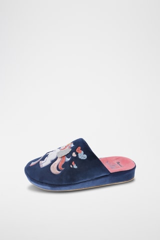 Pantoufles - Bleu marine