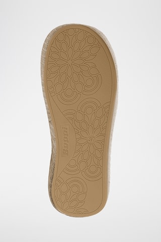 Pantoufles fourrées - Beige