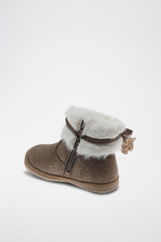 Bottines fourrées - Taupe