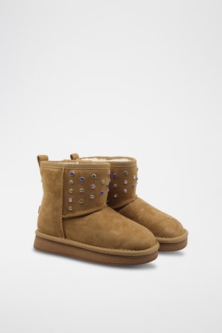 Bottines fourrées - Camel