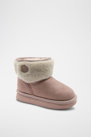Bottines fourrées - Rose