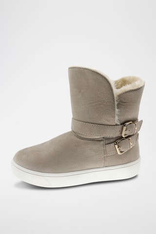 Bottines fourrées - Beige