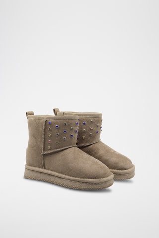 Bottines fourrées - Beige