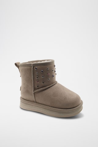 Bottines fourrées - Beige