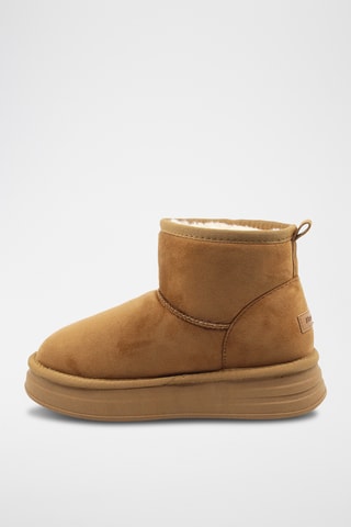 Bottines fourrées - Camel