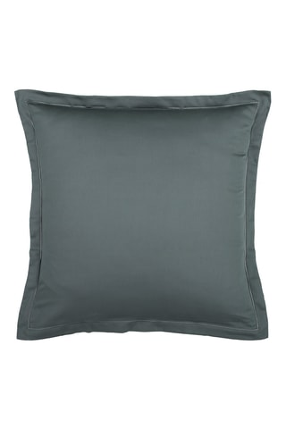 2 fundas de almohada de satén de algodón 80 hilos/cm² Uni 1 baratta - Gris oscuro