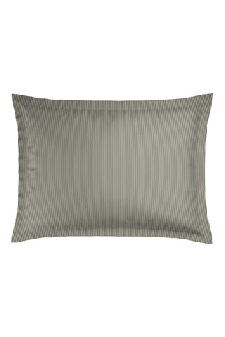 2 fundas de almohada de satén de algodón 80 hilos/cm² Eden - Beige