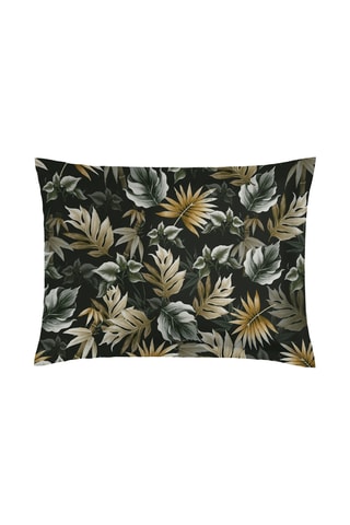 2 fundas de almohada de satén de algodón 80 hilos/cm² Esprit jungle - Caqui
