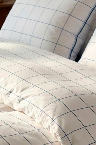 Parure copripiumino in raso di cotone 120 fili/cm²  - Bianco