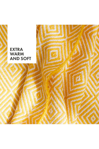 Manta Milan - Amarillo - 130 x 180 cm
