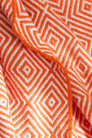 Manta Milan - Naranja - 130 x 180 cm