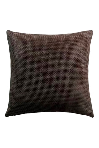 Funda de cojín Robin - Marrón - 45 x 45 cm