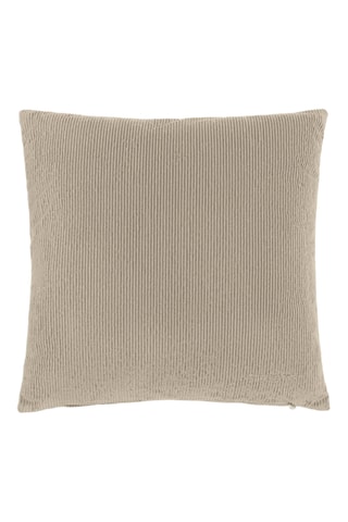 Funda de cojín Corduroy - 
Topo - 45 x 45 cm