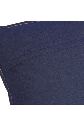 Funda de cojín - 
Azul oscuro - 45 x 45 cm