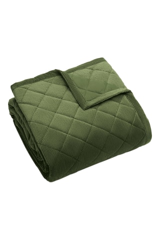 Colcha Corduroy - Verde
