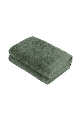 2 paños de cocina Lagon - Verde oscuro