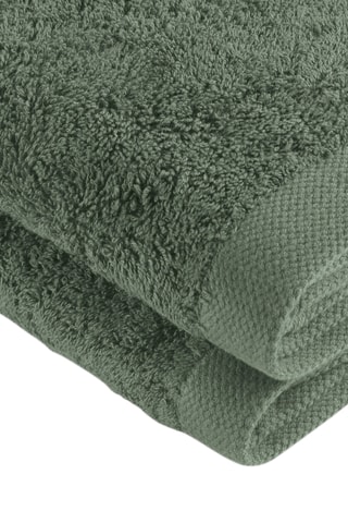 2 paños de cocina Lagon - Verde oscuro