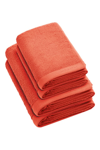 4 toallas Lagon - Coral