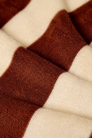 2 toallas de mano Nomad - Castaño - 50 x 90 cm