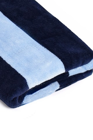 2 toallas de mano Bastin - Azul ­- 50 x 90 cm