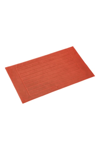 Alfombra de baño Lagon - Coral - 60 x 100 cm