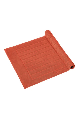 Alfombra de baño Lagon - Coral - 60 x 100 cm