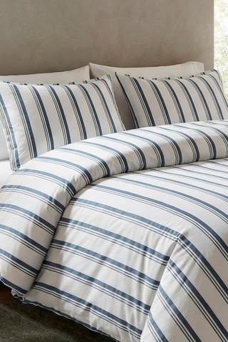 Parure copripiumino in raso di cotone 80 fili/cm² Sira - Bianco