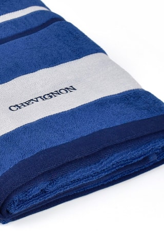 2 toallas de ducha Pylone - Azul ­- 70 x 140 cm