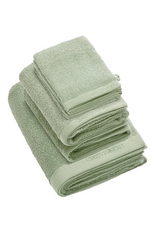 Juego de textil de baño Lagon - 5 piezas - Verde