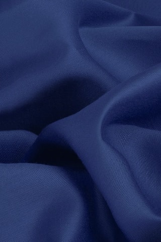 Funda de almohada de satén de algodón 80 hilos/cm² Uni 1 baratta - Azul noche