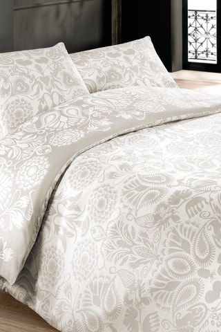 Funda de almohada de satén de algodón 80 hilos/cm² - Rosa