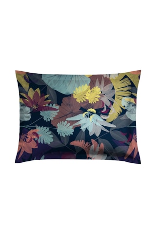 Funda de almohada de satén de algodón 80 hilos/cm² Tanzanie - Violeta