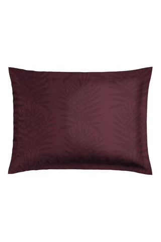 Funda de almohada de satén de algodón 80 hilos/cm² Tanzanie - Violeta