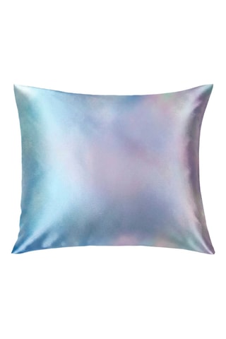 Funda de almohada de seda - Azul