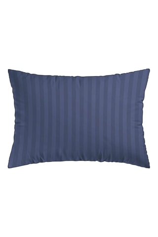 2 fundas de almohada de satén de algodón Arles - Azul