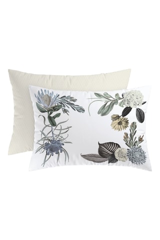 Funda de almohada de satén de algodón - Topo
