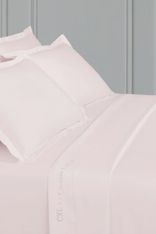 Sábana encimera de satén de algodón 80 hilos/cm² Uni 1 baratta - Topo