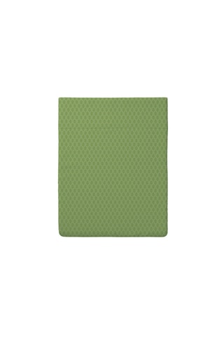 Sábana encimera de satén de algodón 80 hilos/cm² Garden Micro - Verde