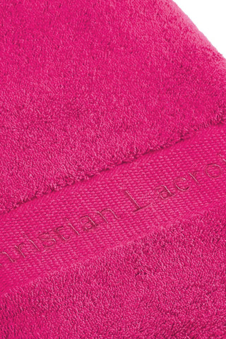 2 toallas de mano y 2 toallas de ducha Azur - Fucsia