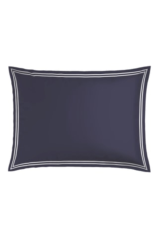 2 fundas de almohada de satén de algodón 80 hilos/cm² Nîmes - Blanco - 50 x 70 cm