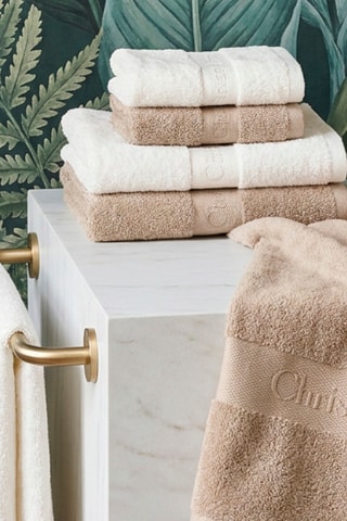 Juego de textil de baño - Marfil - 6 piezas
